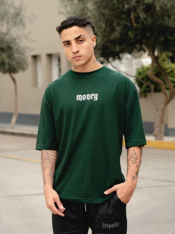 Polo Oversize Verde Money