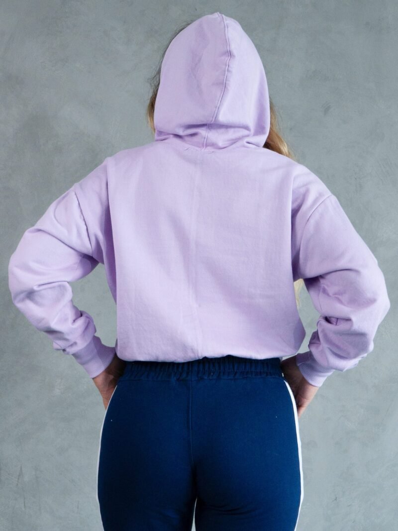 Polera Baby Lila crop | Mujer - Imagen 4