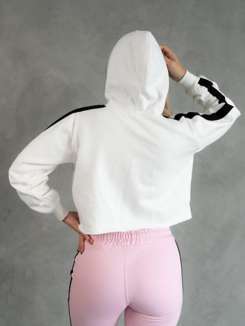 Polera Blanco Outffit Crop |  Mujer - Imagen 3