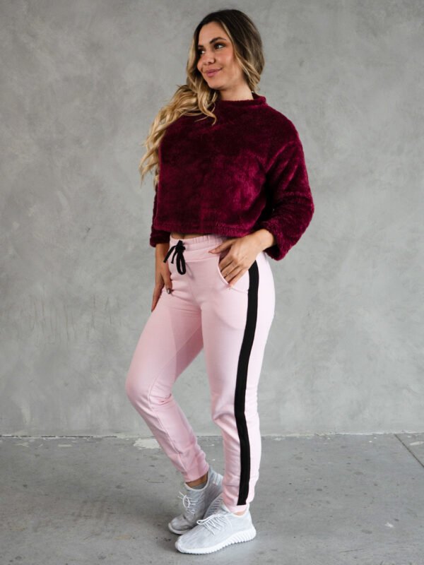 Polera Vino Peluche para  Mujer