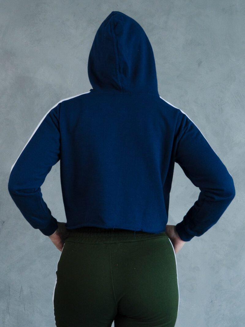 Polera Azul Outffit Crop |  Mujer - Imagen 4