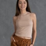 Bividi Beige Top | Mujer