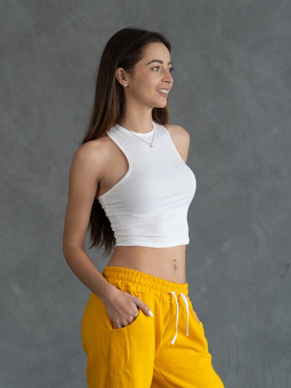 Bividi Blanco Top | Mujer
