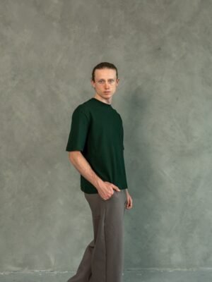 Polo Verde Boxy Fit | Hombre - Imagen 3