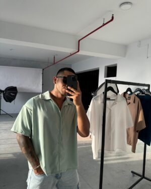Camisa Verde Boss | Hombre