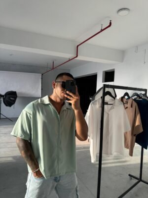 Camisa Verde Boss | Hombre