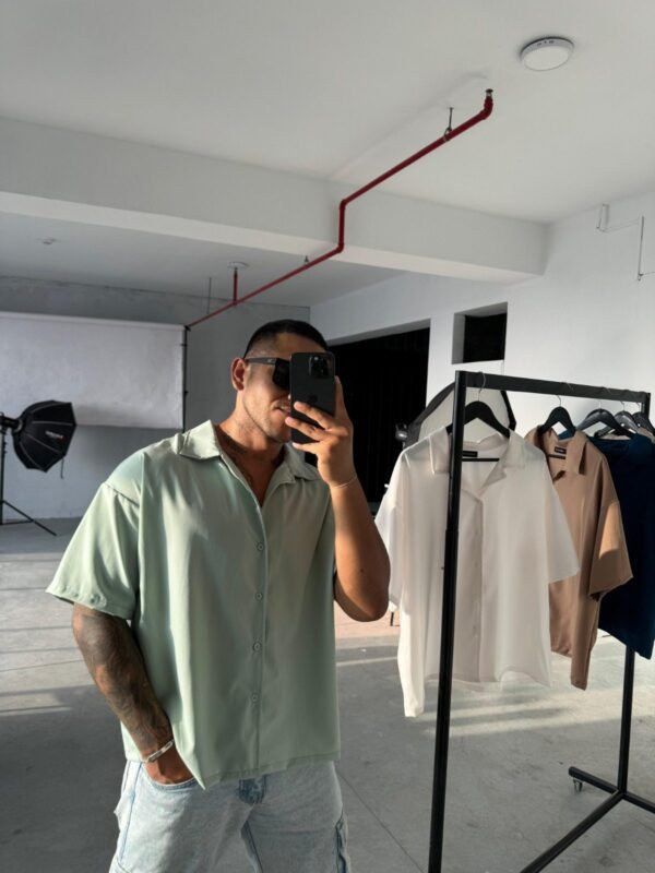 Camisa Verde Boss | Hombre