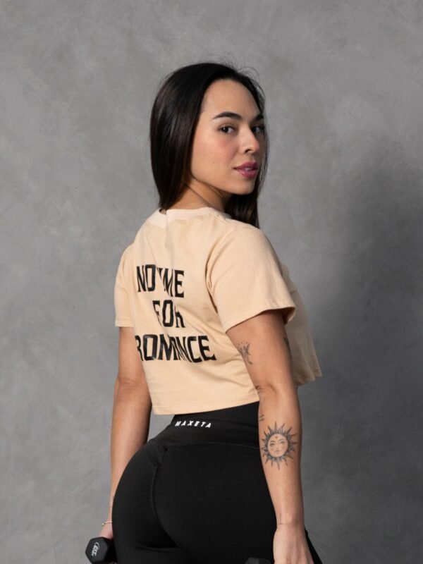 Crop Beige Womens Gym Rat 2.0 Mujer (1)