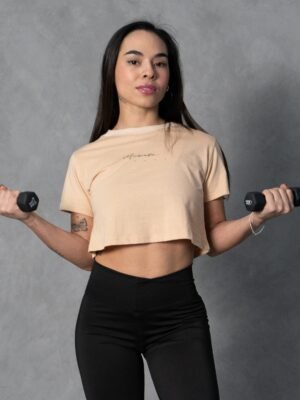 Crop Beige Womens Gym Rat 2.0 | Mujer - Imagen 3