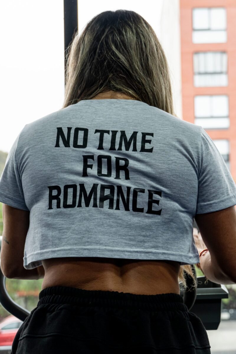 Crop Melange Womens Gym Rat 2.0 | Mujer