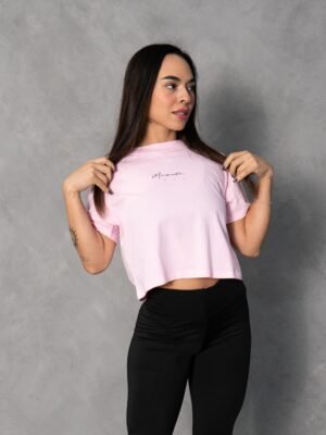 Crop Rosado Womens Gym Rat 2.0 | Mujer - Imagen 3