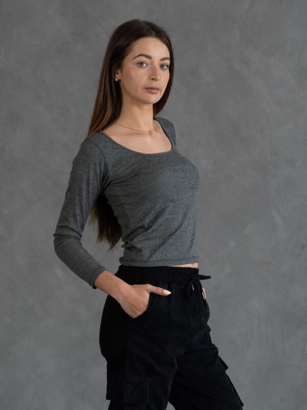 Jogger Negro Corduroy | Mujer