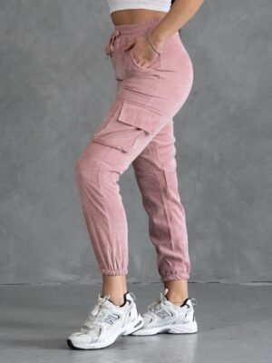Jogger Palo Rosa Corduroy | Mujer