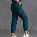 Jogger Verde Botella Corduroy | Mujer