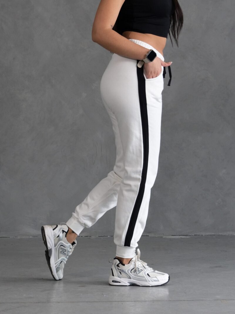 Jogger Blanco Ouffit | Mujer