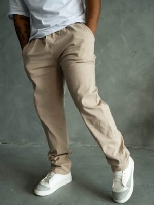 Jogger Beige Ston | Hombre