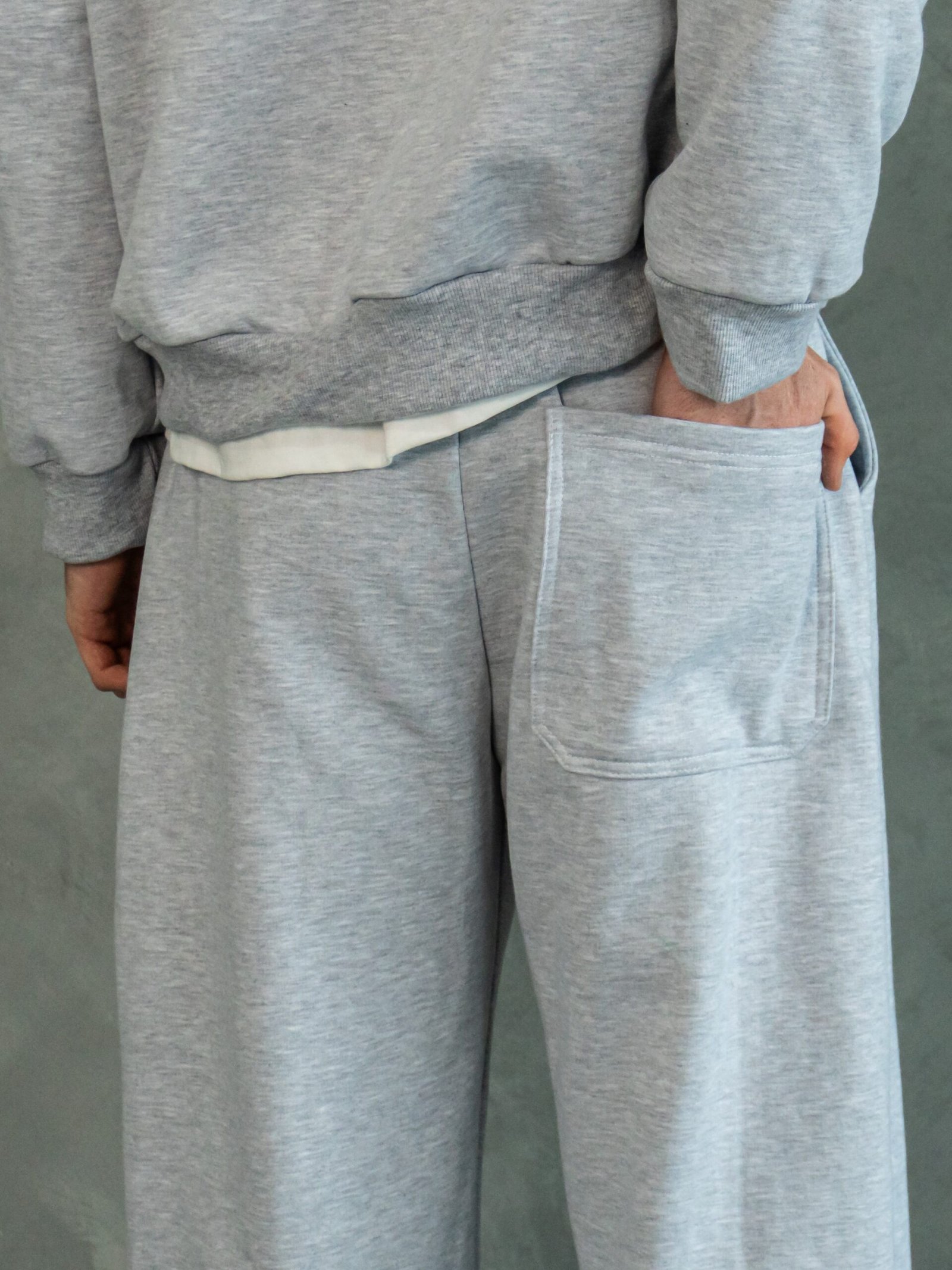 Jogger Melange Baggy Fit para Hombre