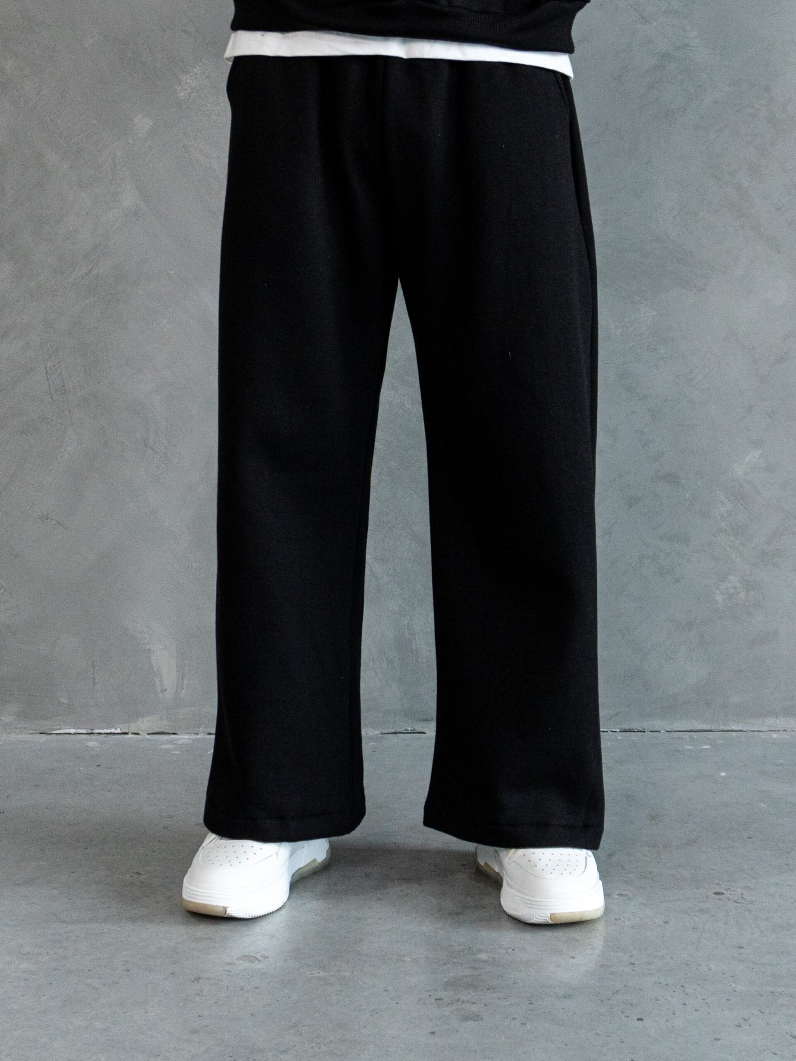 Jogger Negro Baggy Fit para Hombre