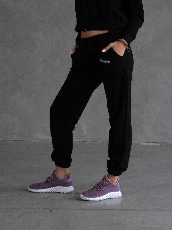 Jogger Negro Box | Mujer