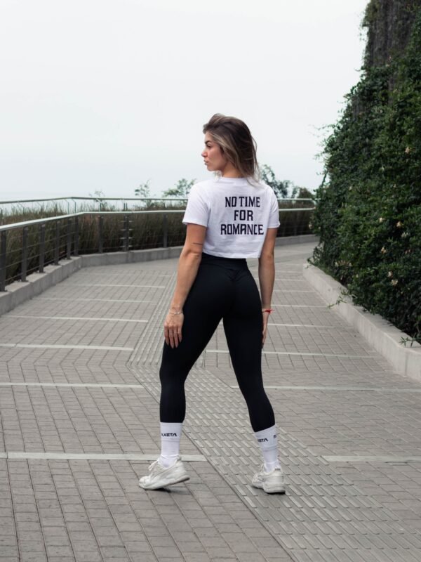 Leggin Negro Pantaloneta Mujer (1)