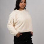 Polera Perla Peluche | Mujer