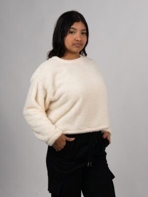 Polera Perla Peluche | Mujer