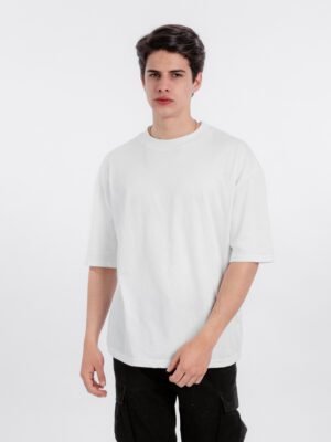 POLO OVERSIZE BLANCO