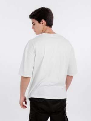 POLO OVERSIZE BLANCO