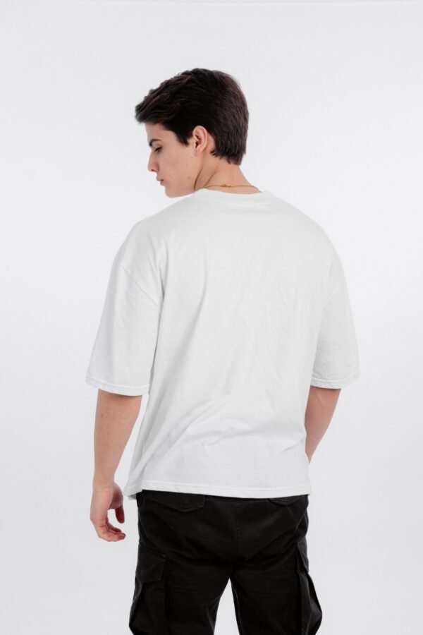 POLO OVERSIZE BLANCO