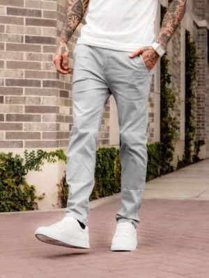 Pantalón Plomo Claro Rafinato para Hombre