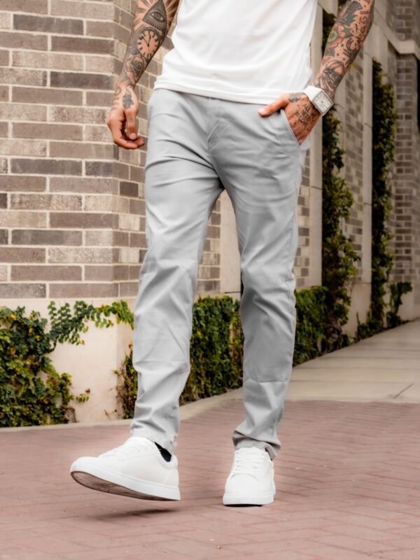 Pantalón Plomo Claro Rafinato para Hombre