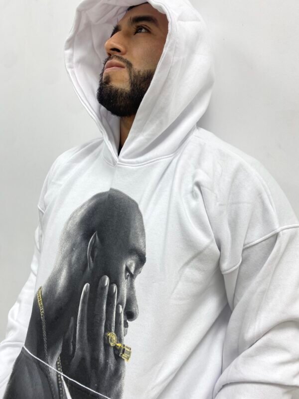 Polera Blanco Tupac Hombre