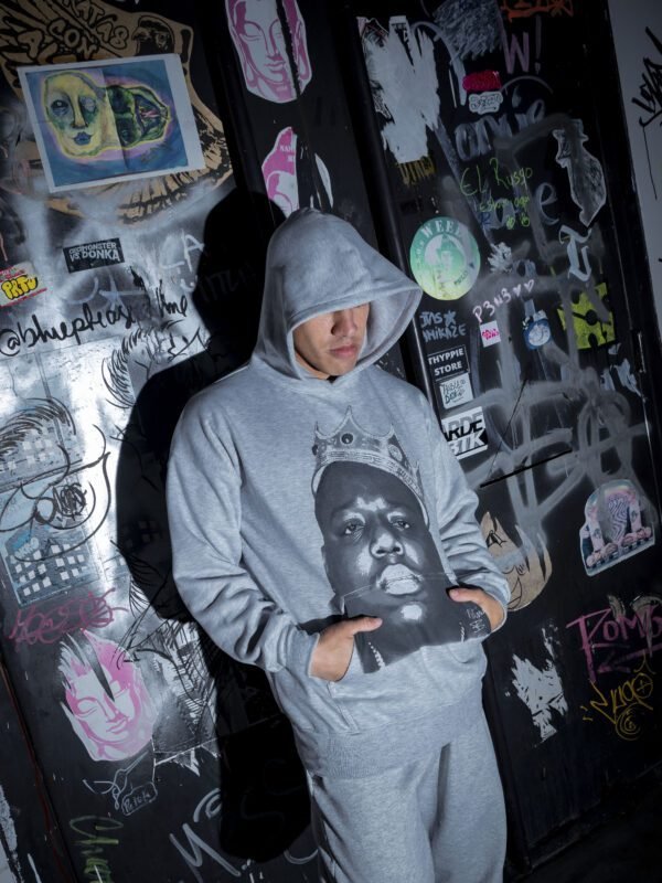 Polera Melange Big Popa Hombre