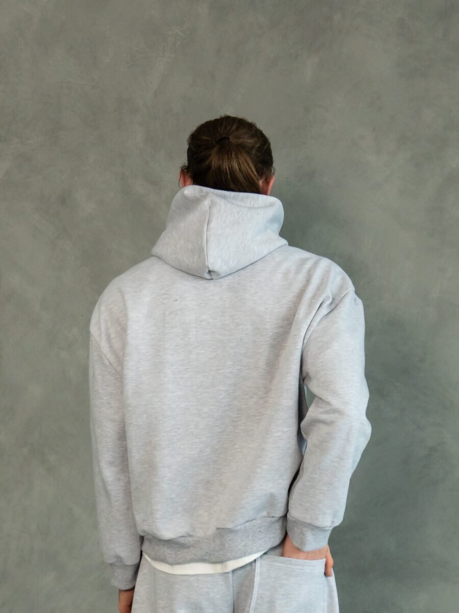 Polera Melange Boxy Fit | Hombre - Imagen 2