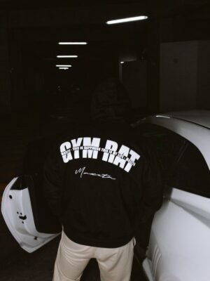 Polera Negro Gym Rat | Unisex