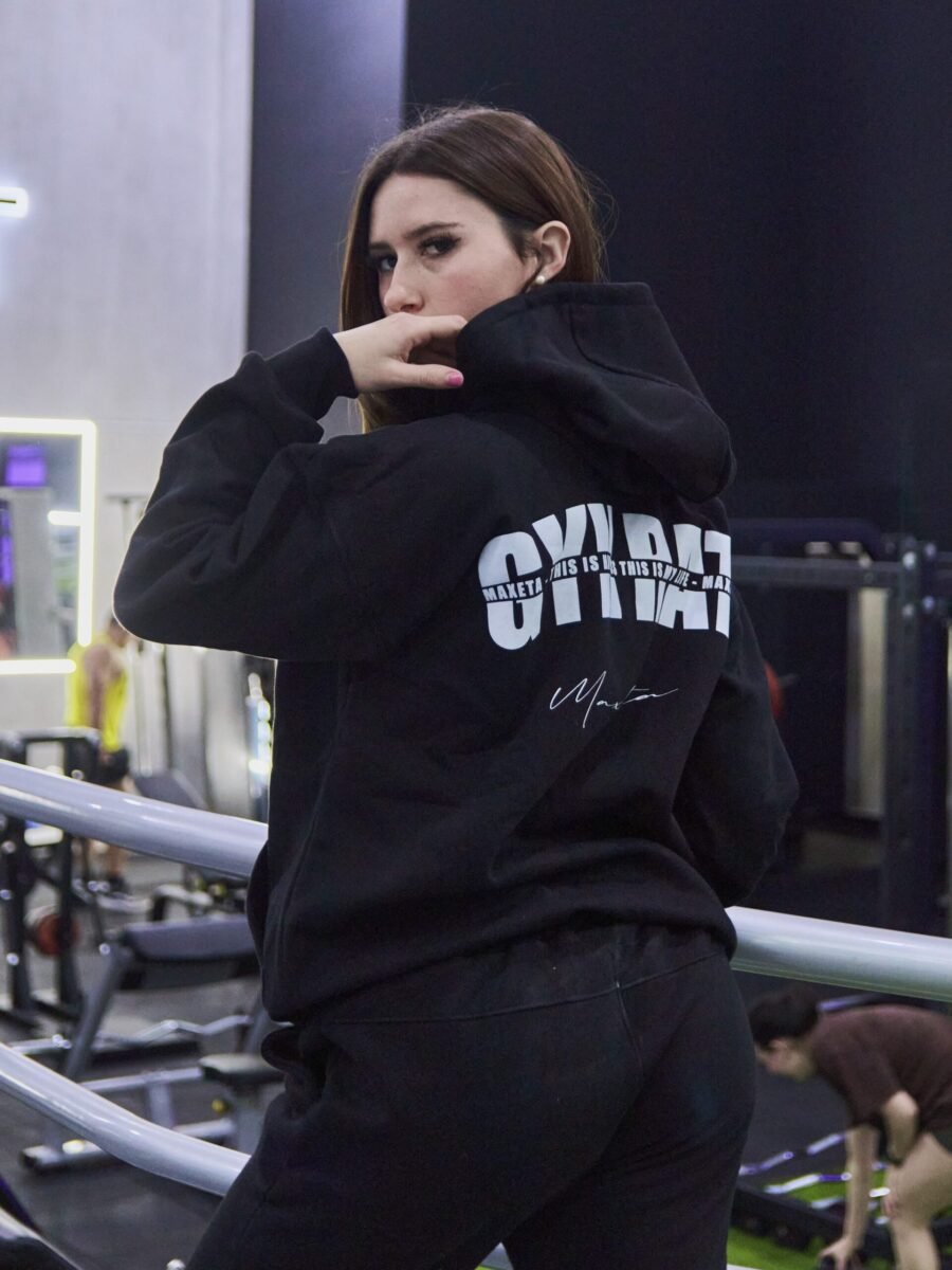 Polera Negro Gym Rat | Unisex - Imagen 2
