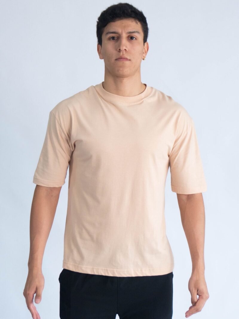 Polo Beige Oversize | Hombre