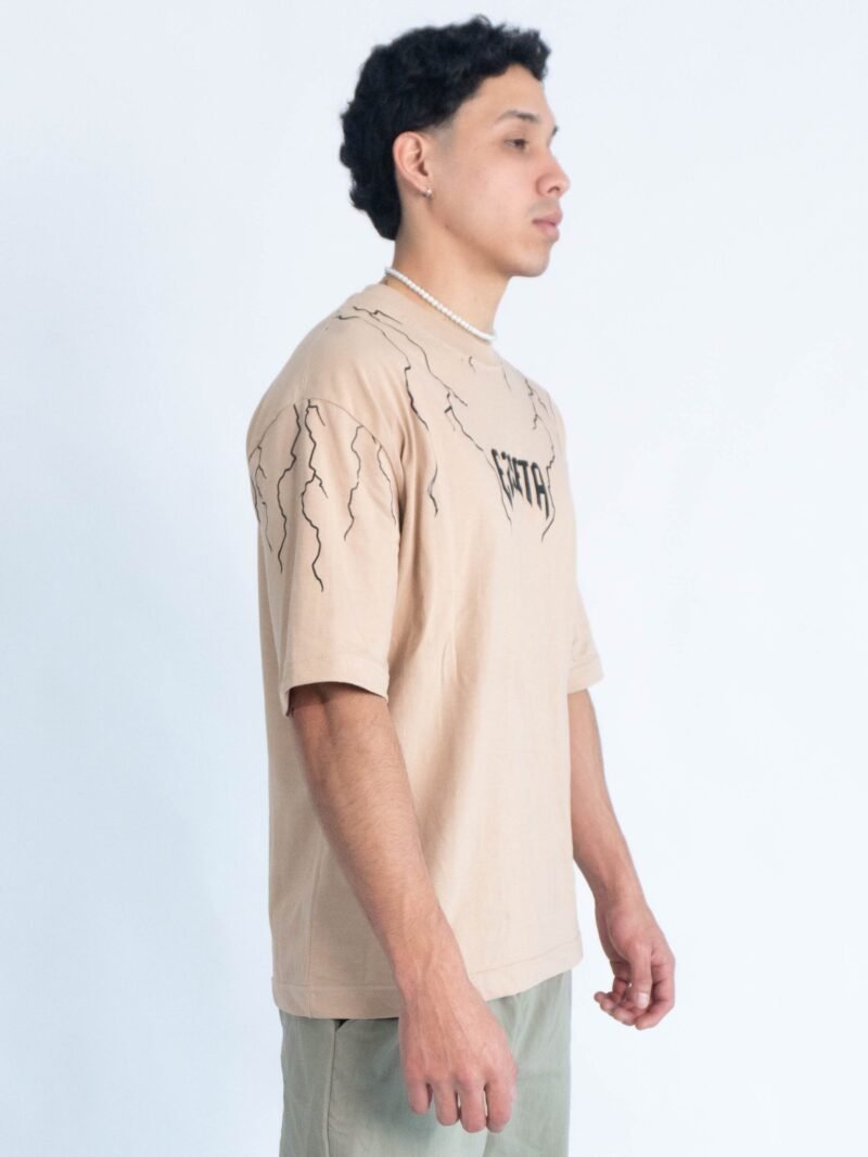 Polo Beige Oversize Trueno | Hombre - Imagen 2