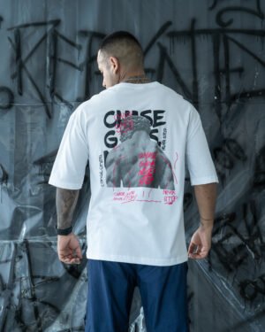 Polo Blanco Never Stop | Hombre