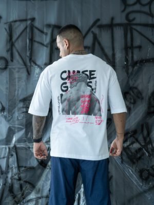 Polo Blanco Never Stop | Hombre
