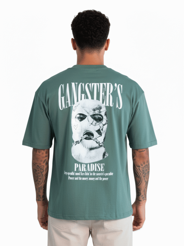 Polo Cemento Gangster paara Hombre