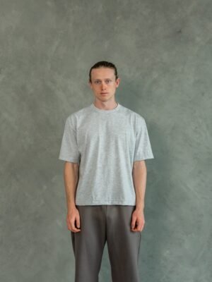 Polo Melange Boxy Fit | Hombre
