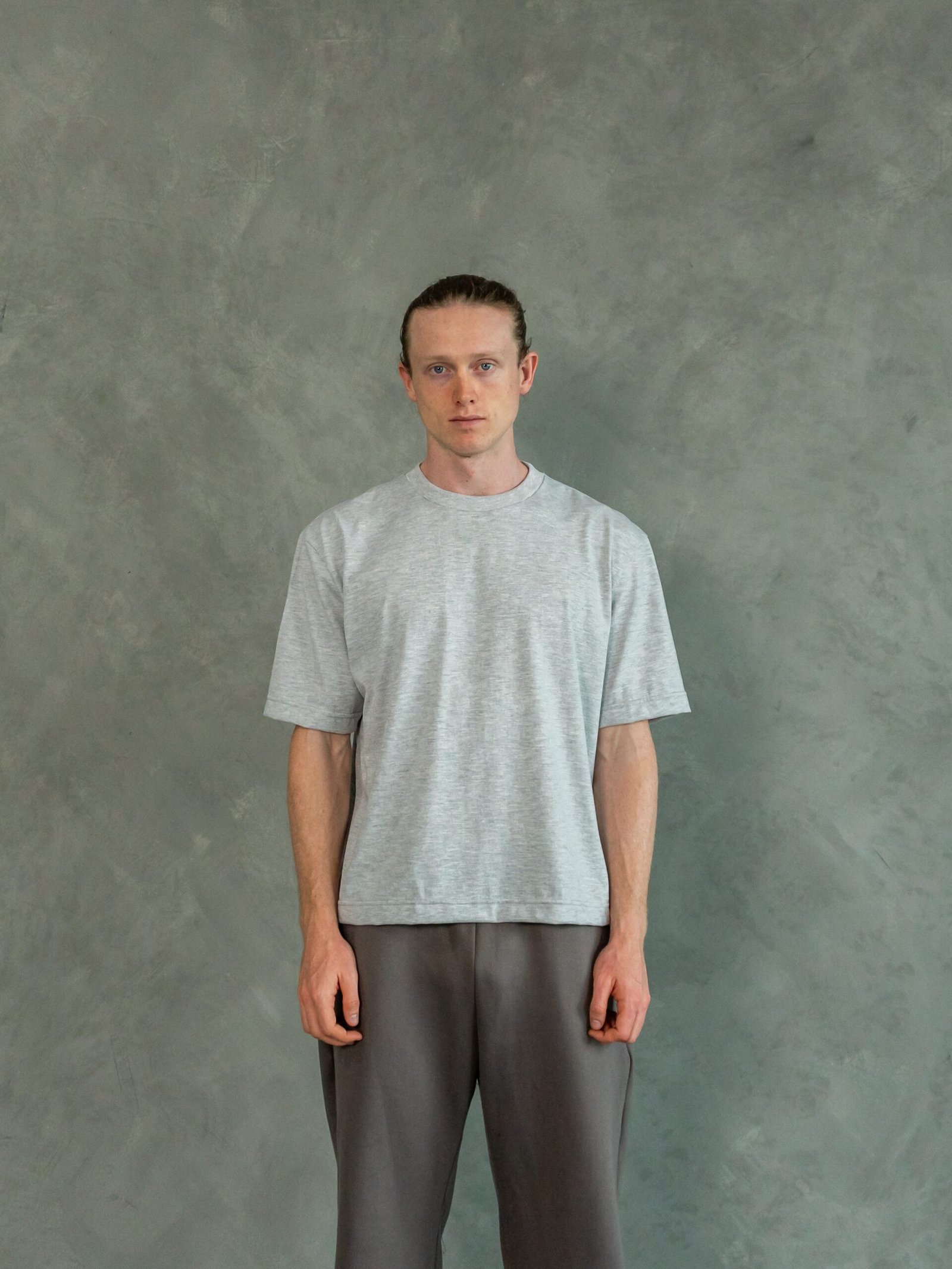Polo Melange Boxy Fit | Hombre