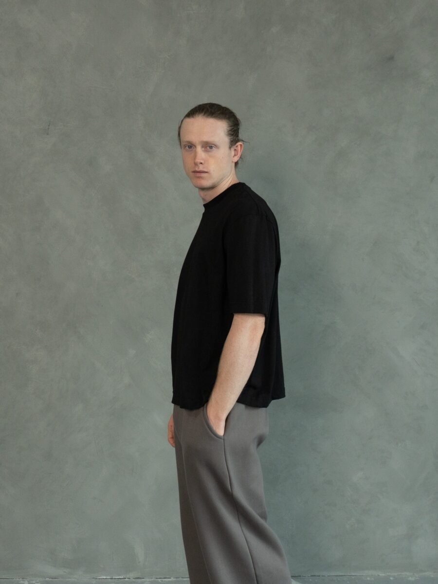 Polo Negro Boxy Fit | Hombre - Imagen 3