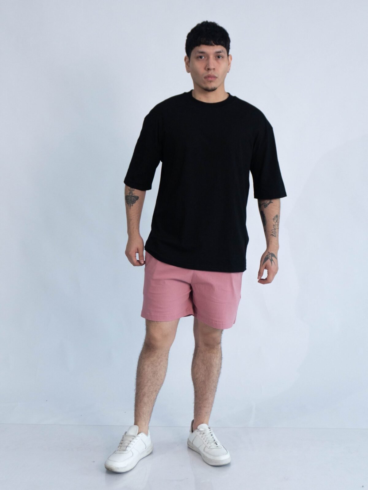 Polo Negro Oversize | Hombre - Imagen 4