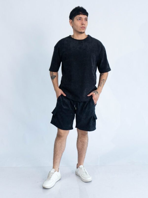 Polo Negro Picasso para Hombre