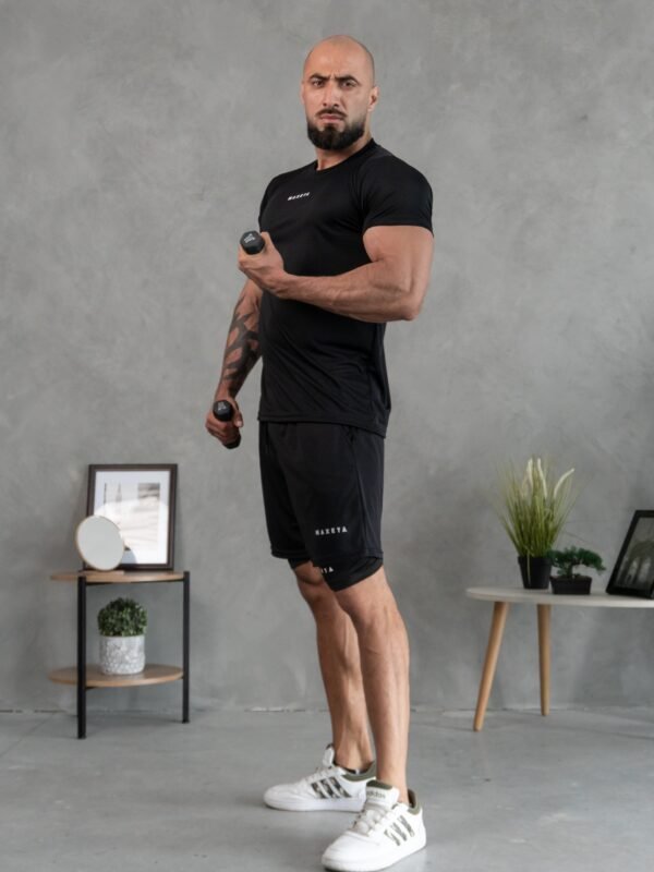 Polo Negro Smart para hombre 