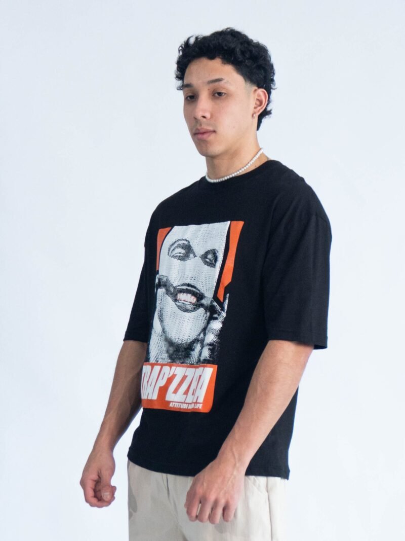 Polo Negro Trapzeta | Hombre - Imagen 2