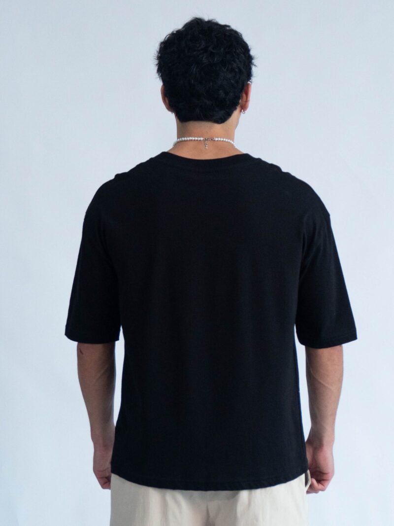 Polo Negro Trapzeta | Hombre - Imagen 3