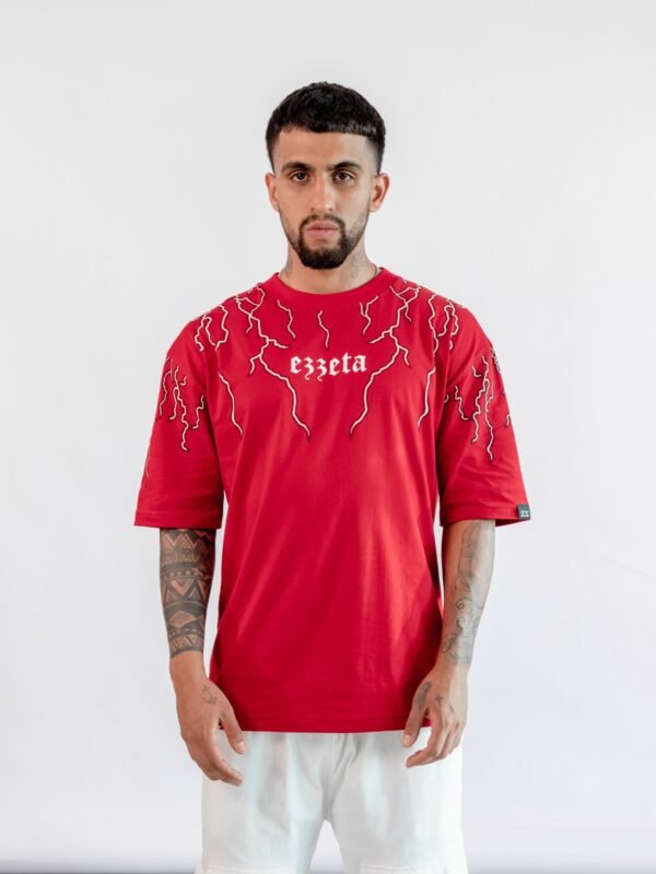 Polo Rojo Thunder  Hombre